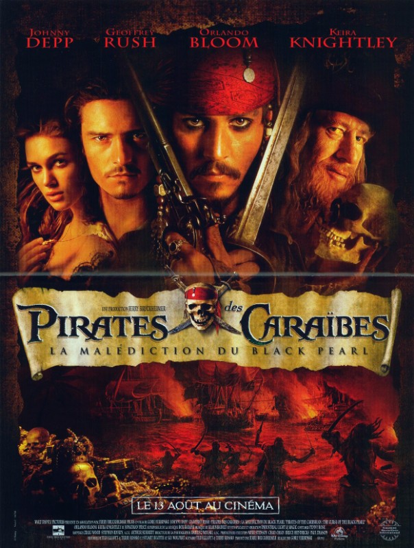 Affiche - PIRATES DES CARAIBES - 40x55cm