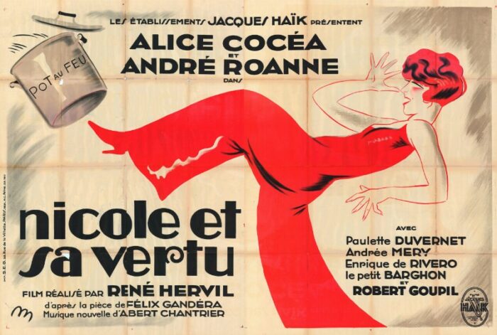 Affiche - NICOLE ET SA VERTU - 240x160cm