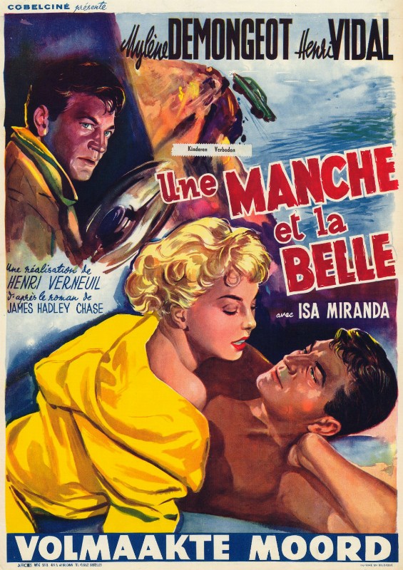 Repro 30x40cm - UNE MANCHE ET LA BELLE - Belge