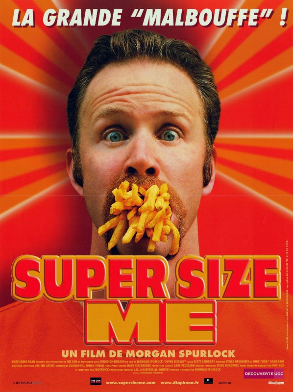Affiche - SUPER SIZE ME - 40x55cm