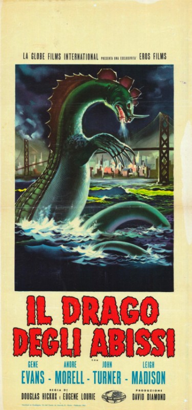 Repro 30x40cm - BEHEMOTH THE SEA MONSTER - Italienne
