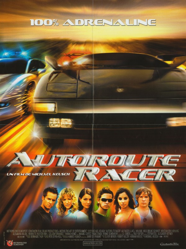 Affiche - AUTOROUTE RACER - 40x55cm