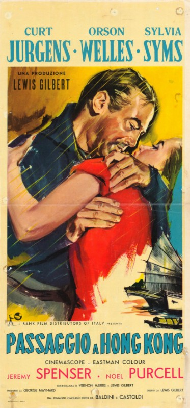 Repro 30x40cm - VISA POUR HONG-KONG - Italienne