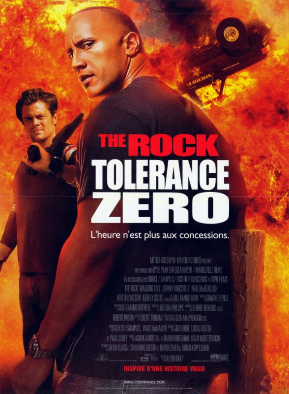 Affiche - TOLERANCE ZERO - 40x55cm