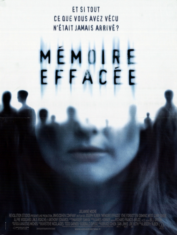 Affiche - MEMOIRE EFFACEE - 40x55cm