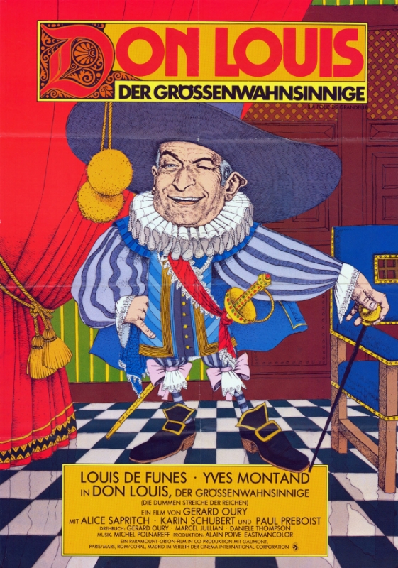 Repro 30x40cm - FOLIE DES GRANDEURS (la) - Allemande