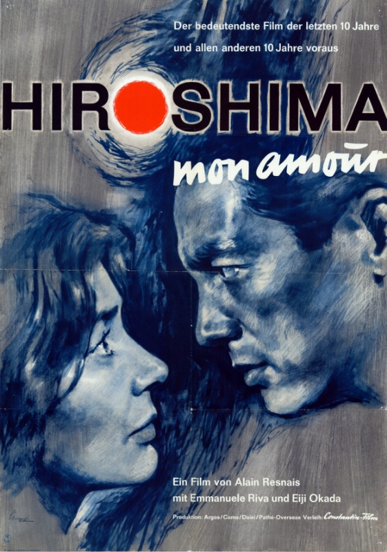 Repro 30x40cm - HIROSHIMA MON AMOUR - Allemande