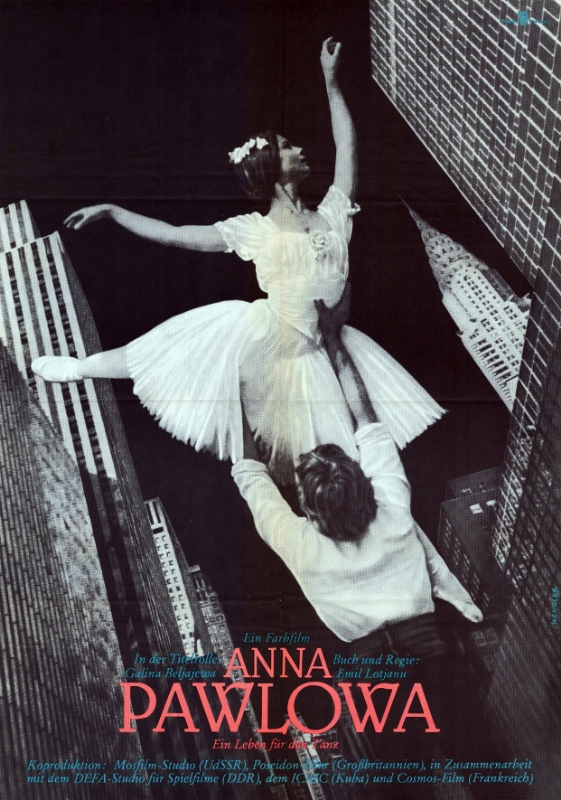 Affiche - ANNA PAVLOVA - 60x80cm - GER