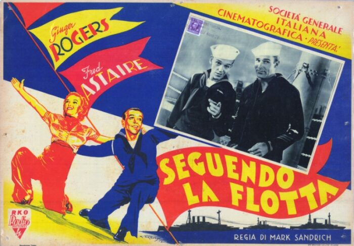 Repro 30x40cm - EN SUIVANT LA FLOTTE - Mexicaine