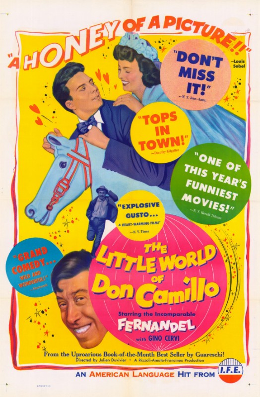 Repro 30x40cm - PETIT MONDE DE DON CAMILLO (le) - U.S.