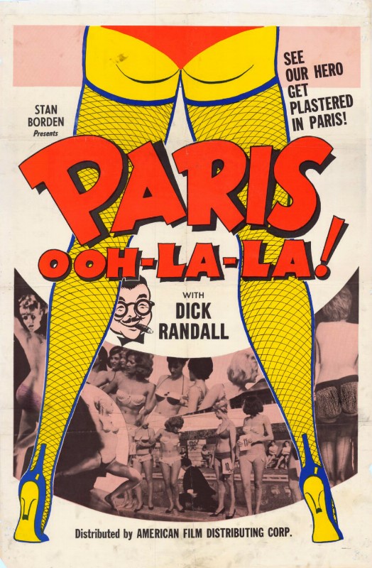 Repro 30x40cm - 24 HEURES D'UN AMERICAIN A PARIS - U.S.