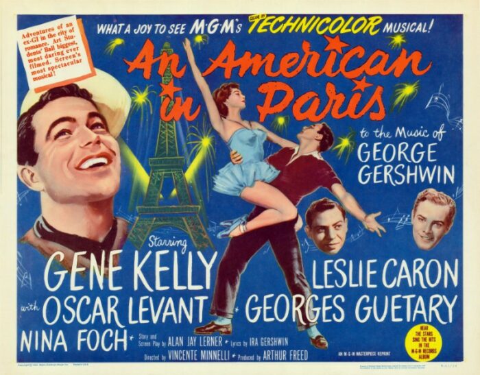 Repro 30x40cm - UN AMERICAIN A PARIS - U.S. B
