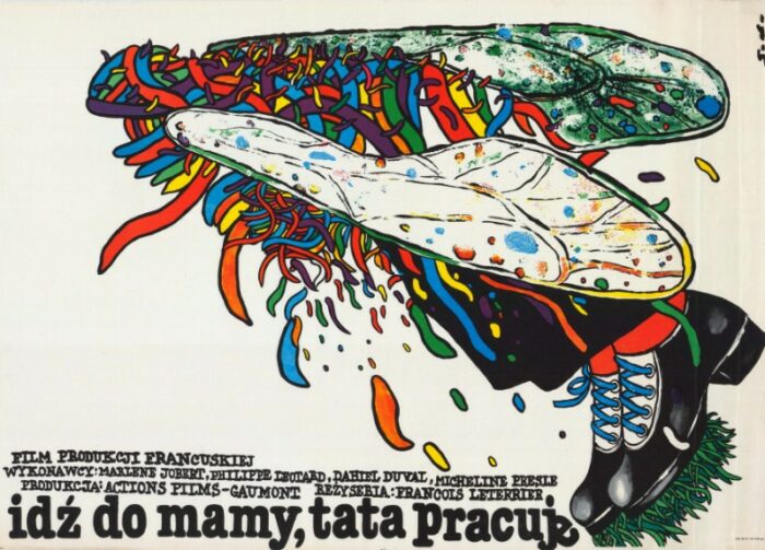 Affiche - VA VOIR MAMAN, PAPA TRAVAILLE - 60x90cm