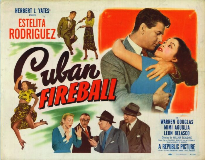 Repro 30x40cm - CUBAN FIREBALL - U.S.