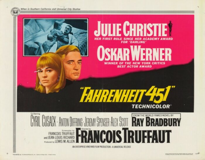 Repro 30x40cm - FAHRENHEIT 451 - U.S.