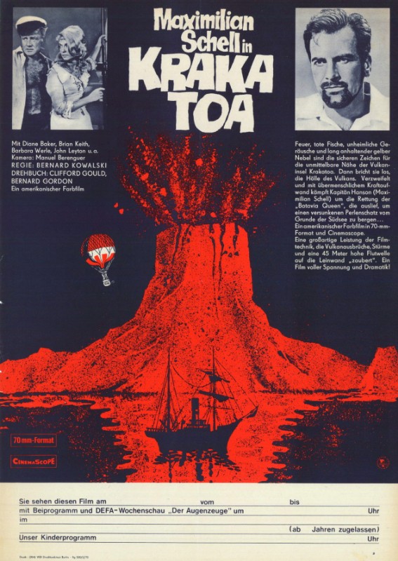 Affiche - KRAKATOA, A L'EST DE JAVA - 40x55cm