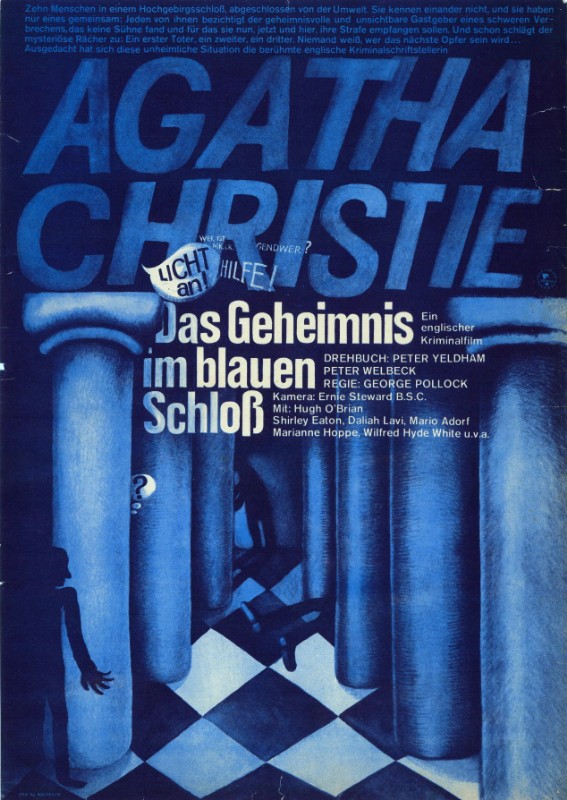 Affiche - DIX PETITS INDIENS (les) - 40x55cm