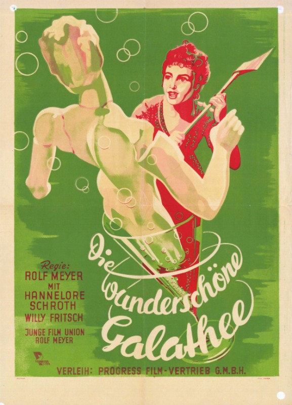 Repro 30x40cm - WUNDERSCHONE GALATHEE (die) - R.D.A.
