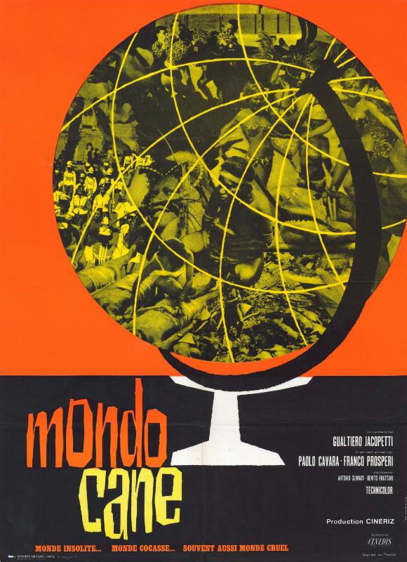 Repro 30x40cm - MONDO CANE - Française