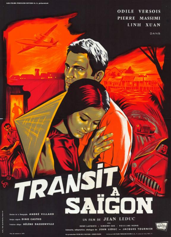 Repro 30x40cm - TRANSIT A SAIGON - Française