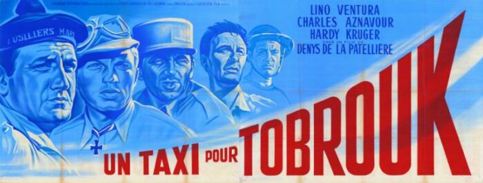 Repro 30x40cm - UN TAXI POUR TOBROUK - Française