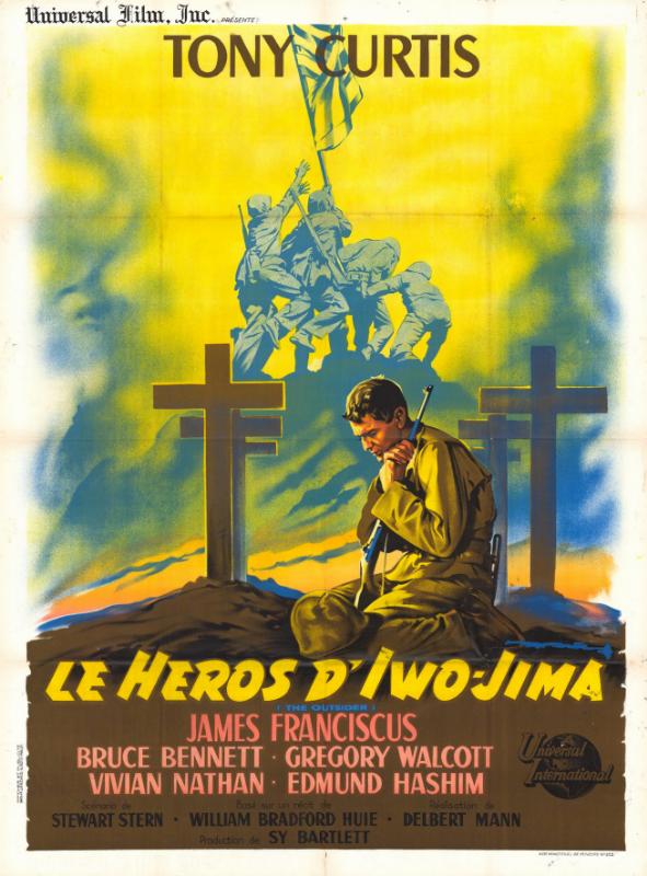 Repro 30x40cm - HEROS D'IWO JIMA (le) - Française