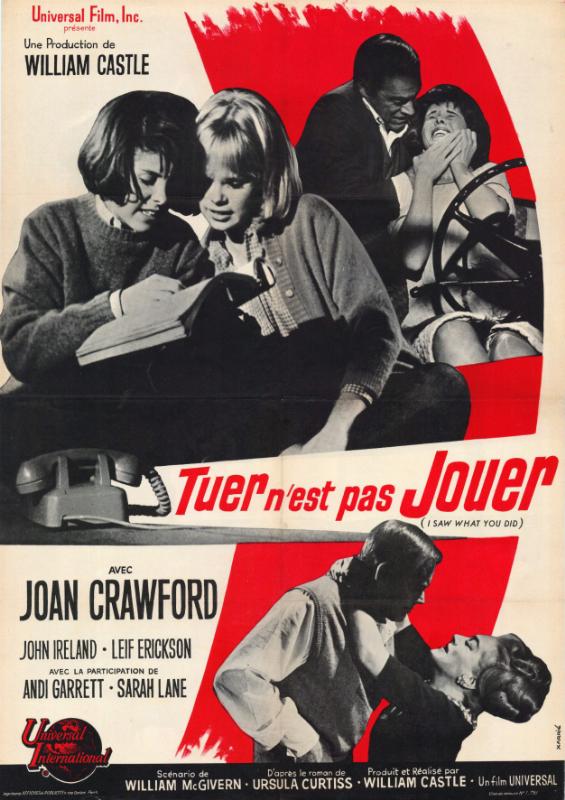 Repro 30x40cm - TUER N'EST PAS JOUER - Française