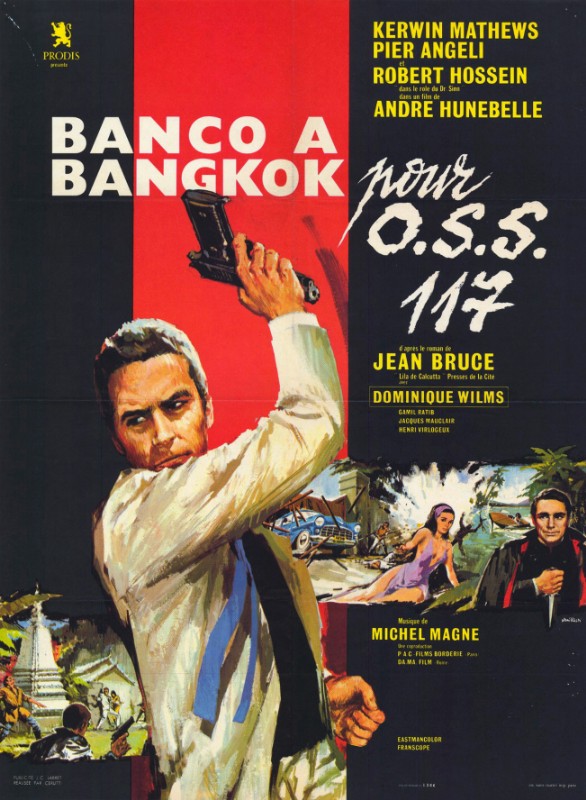Affiche - BANCO A BANGKOK POUR OSS 117 - 60x80cm