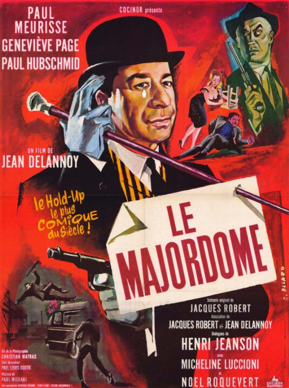 Repro 30x40cm - MAJORDOME (le) - Française