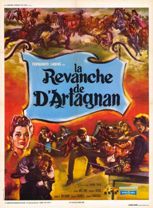 Repro 30x40cm - REVANCHE DE D'ARTAGNAN (la) - Française