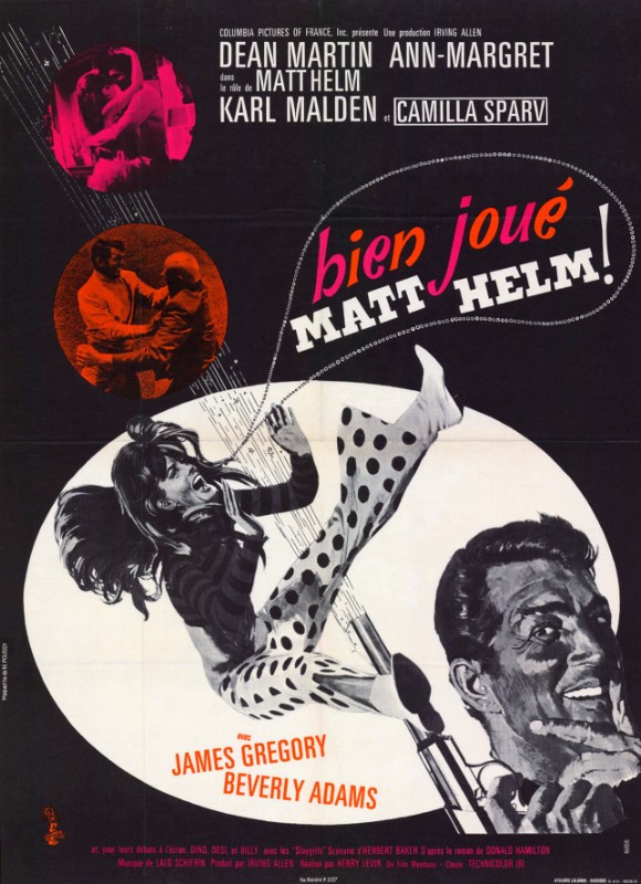 Affiche - BIEN JOUE, MATT HELM - 60x80cm