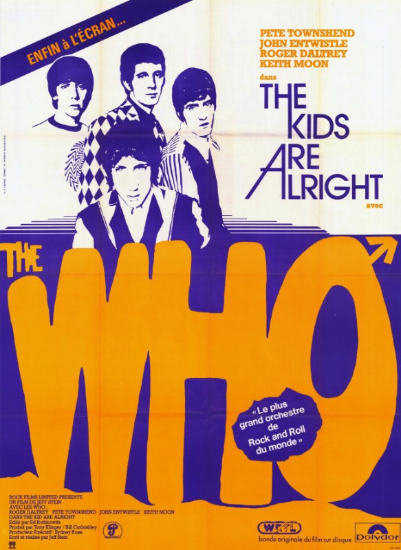 Repro 30x40cm - THE WHO - Française