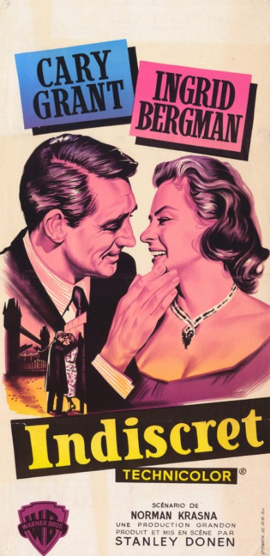 Repro 30x40cm - INDISCRET - Française