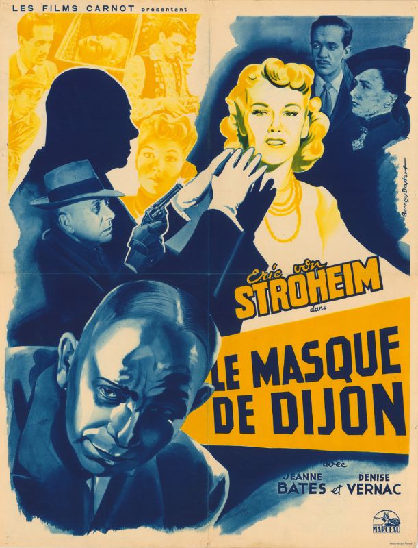 Repro 30x40cm - MASQUE DE DIJON (le) - Française