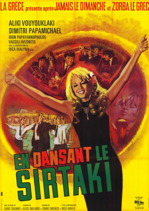 Affiche - EN DANSANT LE SIRTAKI - 120x160cm