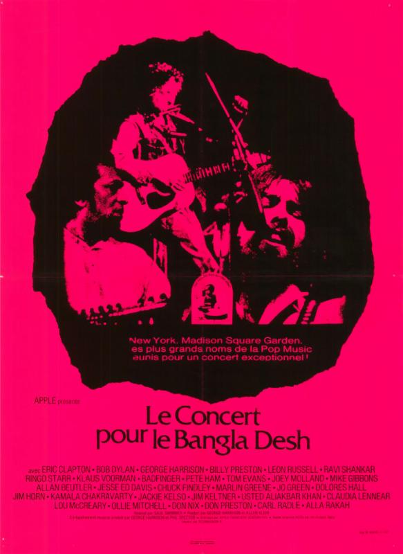 Affiche - CONCERT POUR LE BENGLA DESH - 60x80cm