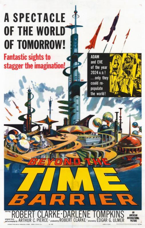 Repro 30x40cm - BEYOND THE TIME BARRIER - U.S.