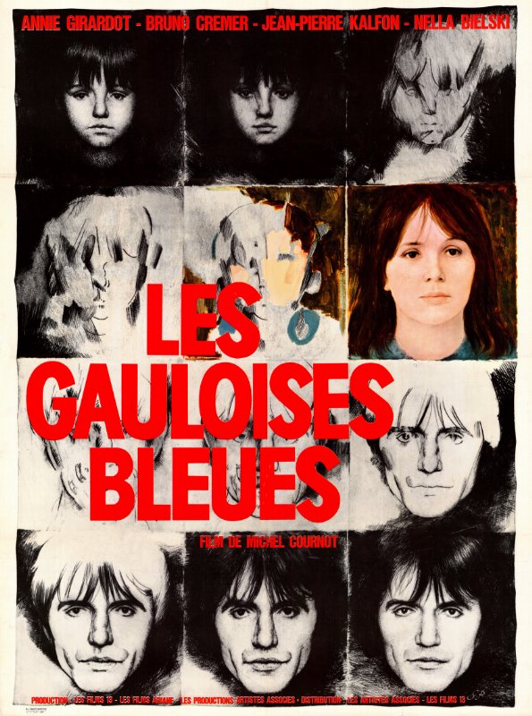 Repro 30x40cm - GAULOISES BLEUES (les) - Française