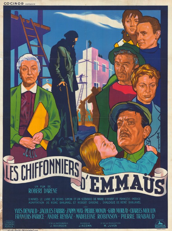 Repro 30x40cm - CHIFFONNIERS D'EMMAUS (les) - Française