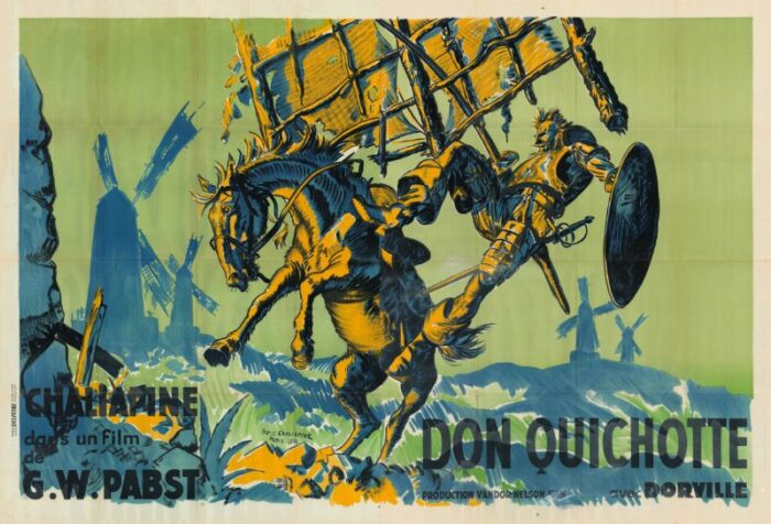 Repro 30x40cm - DON QUICHOTTE - Française