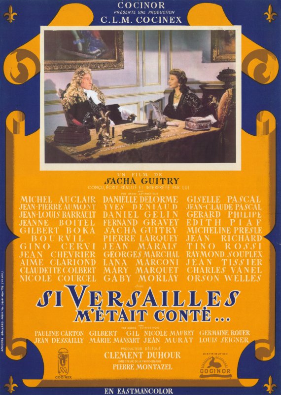 Repro 30x40cm - SI VERSAILLES M'ETAIT CONTE - Française