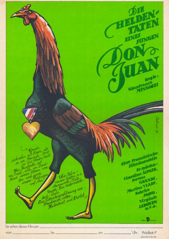 Affiche - EXPLOITS D'UN JEUNE DON JUAN (les) - 30x40cm