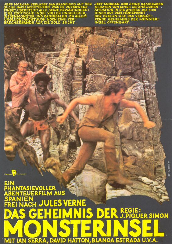 Affiche - MISTERIO EN LA ISLA DE LOS MONSTRUOS - 30x40cm