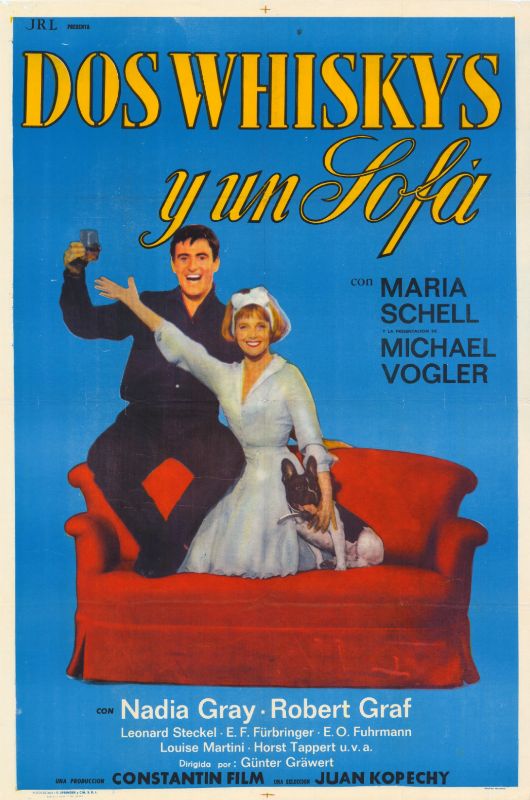 Affiche - ZWEI WHISKY UND EIN SOFA - 75x105cm