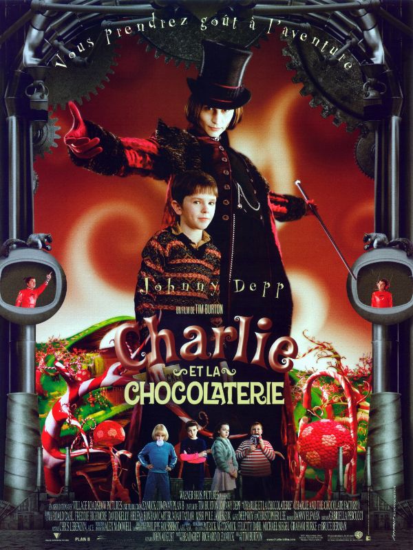 Affiche - CHARLIE ET LA CHOCOLATERIE - 40x55cm B