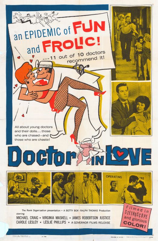 Repro 30x40cm - DOCTOR IN LOVE - U.S.