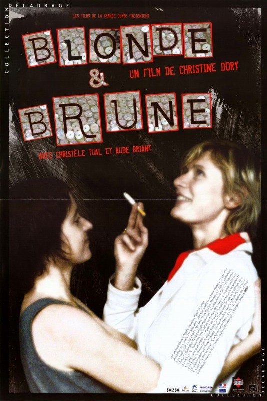 Affiche - BLONDE ET BRUNE - 40x55cm