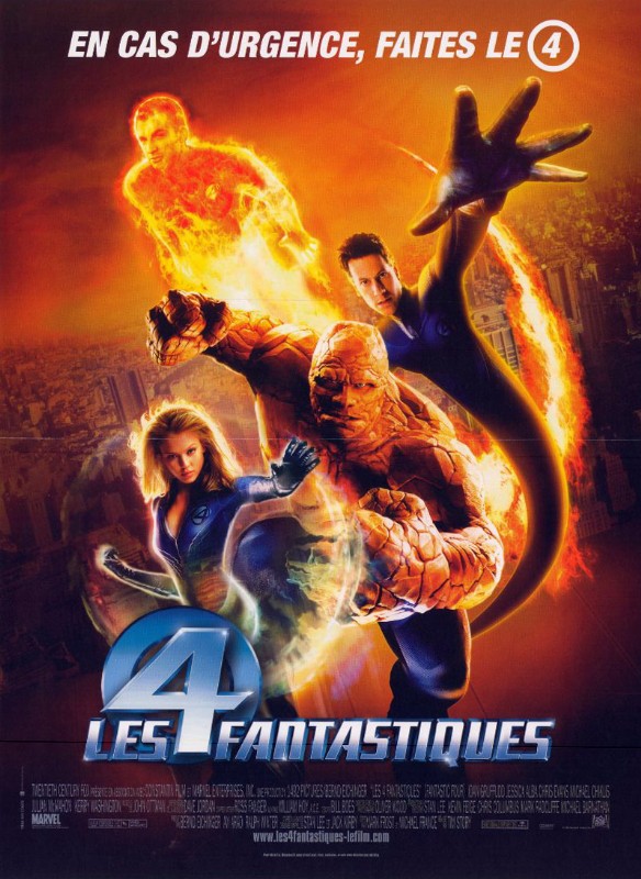 Affiche - 4 FANTASTIQUES (les) - 40x55cm C