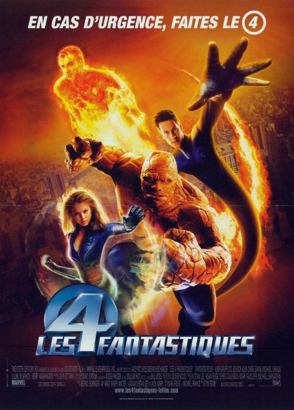 Affiche - 4 FANTASTIQUES (les) - 120x160cm