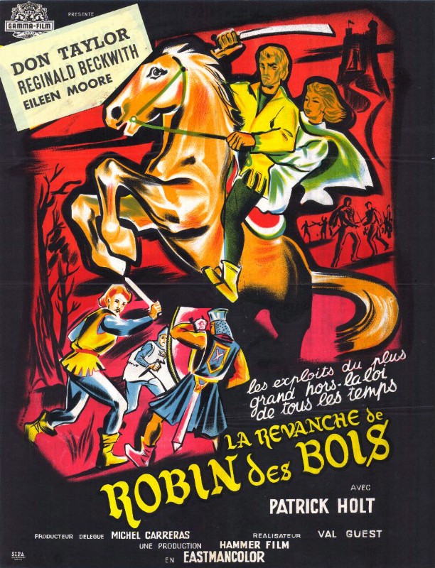Repro 30x40cm - REVANCHE DE ROBIN DES BOIS (la) - Française
